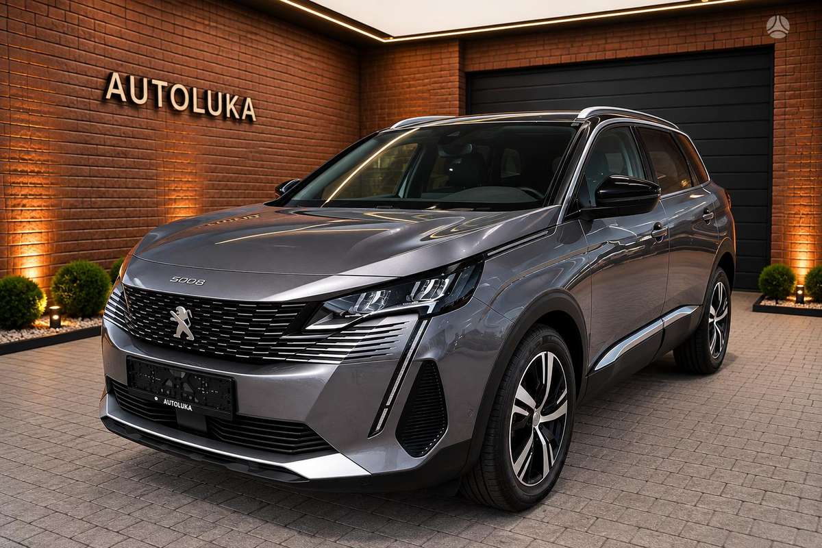 AUTOLUKOS Peugeot automobilis plytų sienų studijoje